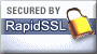 Secured by GeoTrust RapidSSL